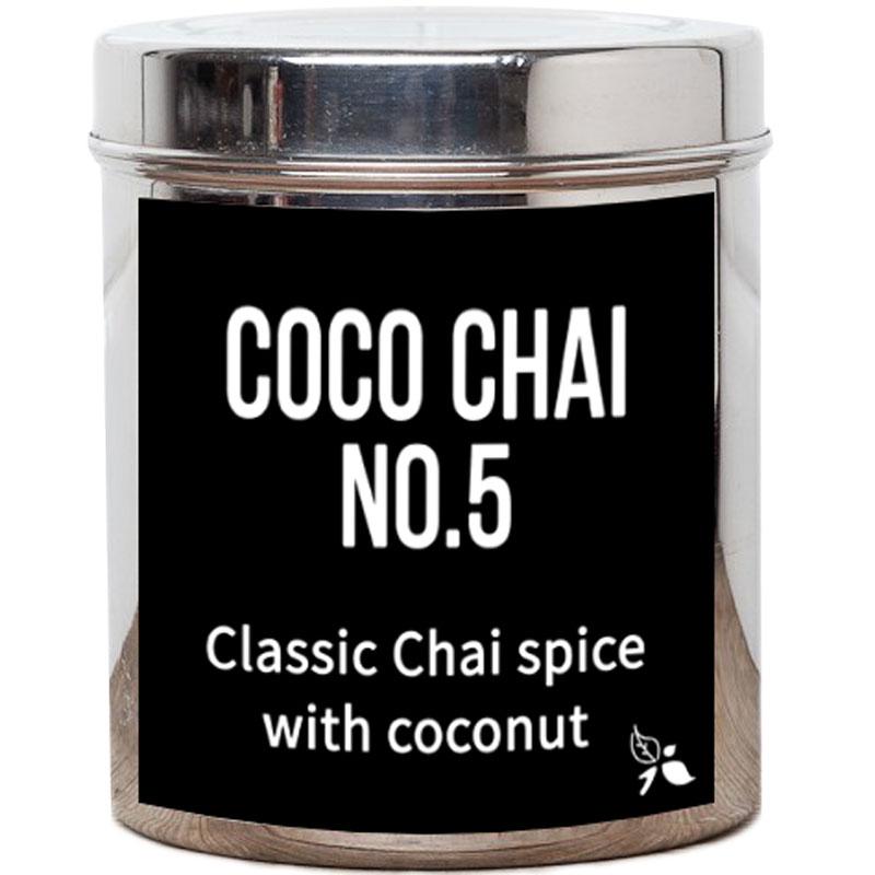 coco chai no 5 tea tin