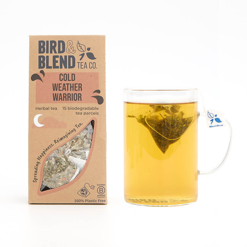 cold weather warrior tea bag gift