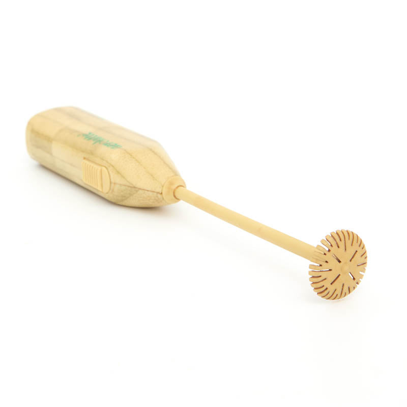 matcha whisk on its side