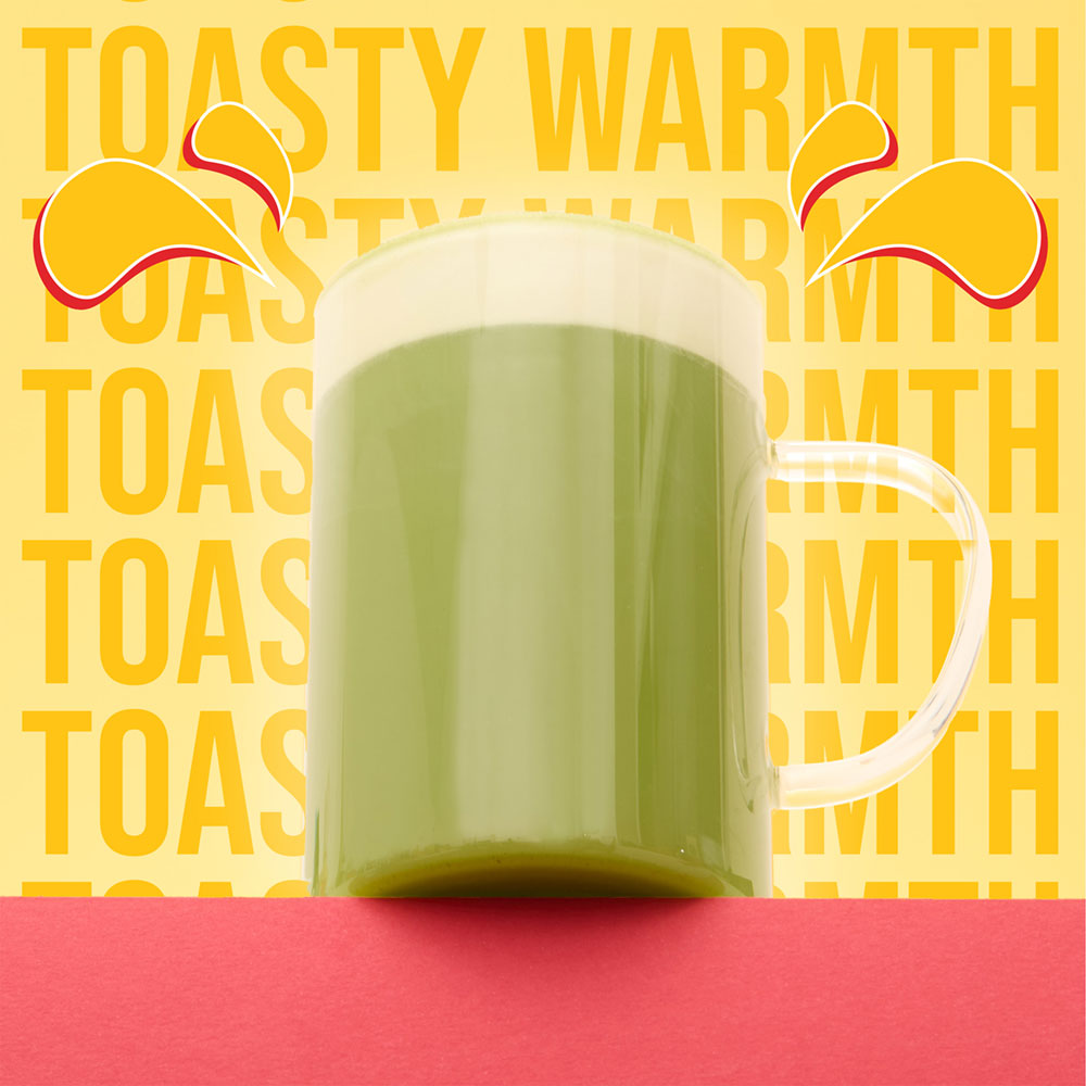 hot cross bun matcha toasty warmth graphic