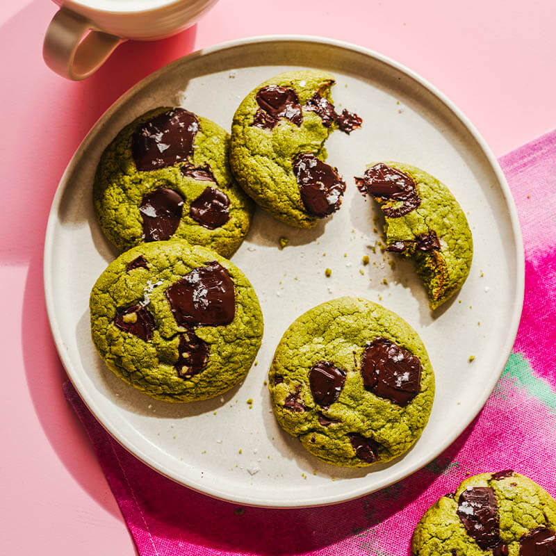 matcha cookies