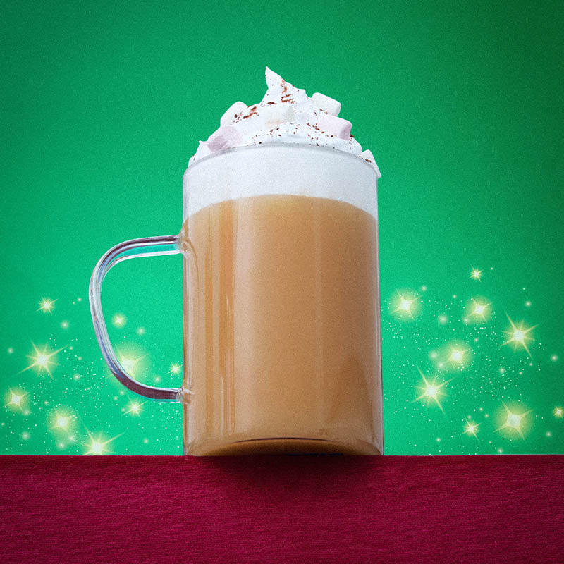 snowball mega latte christmas