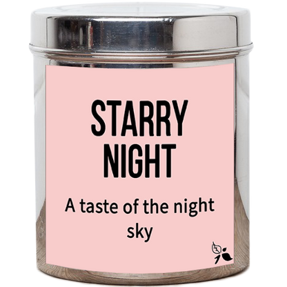 starry night tea tin