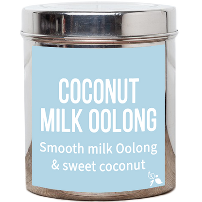 coconut milk oolong loose leaf tea