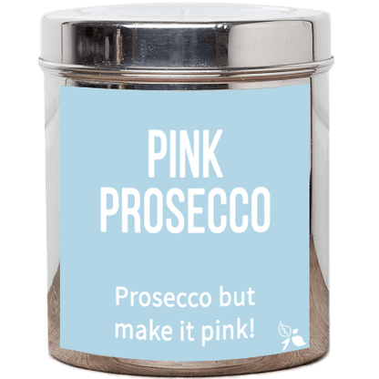 pink prosecco oolong loose leaf tea tin